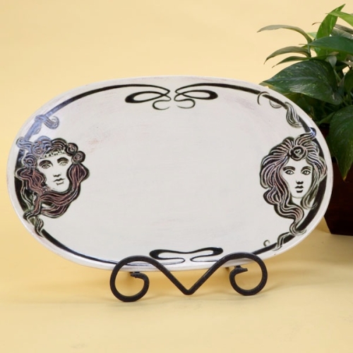 Artfully Nouveau Platter