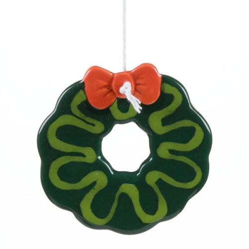 Christmas Traditions Wreath Ornament