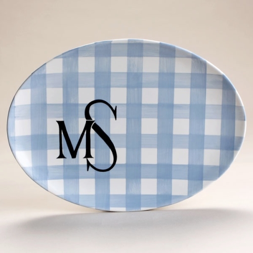 Check It Out Personalized Platter