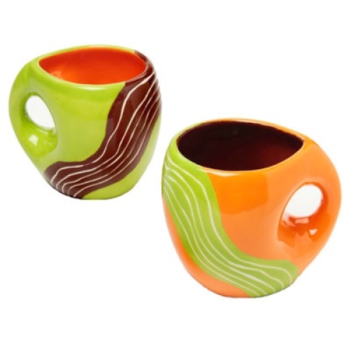 Color Crossover Carving Mugs