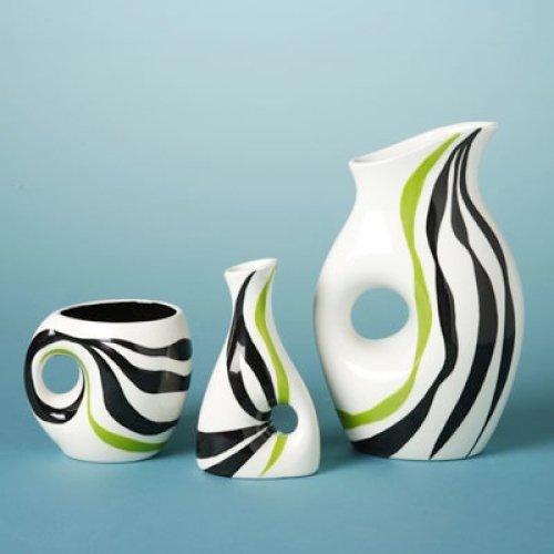Contemporary Cool Mug and Vases