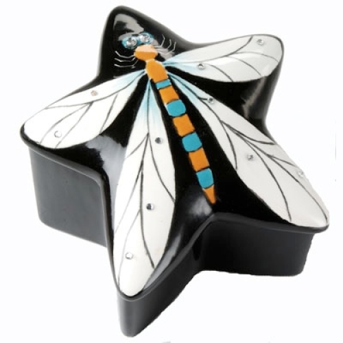 Dragonfly Slanted Star Box