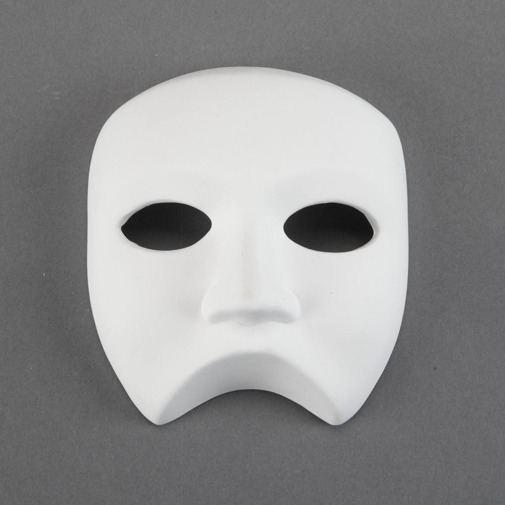 3/4 Maske 14x14cm