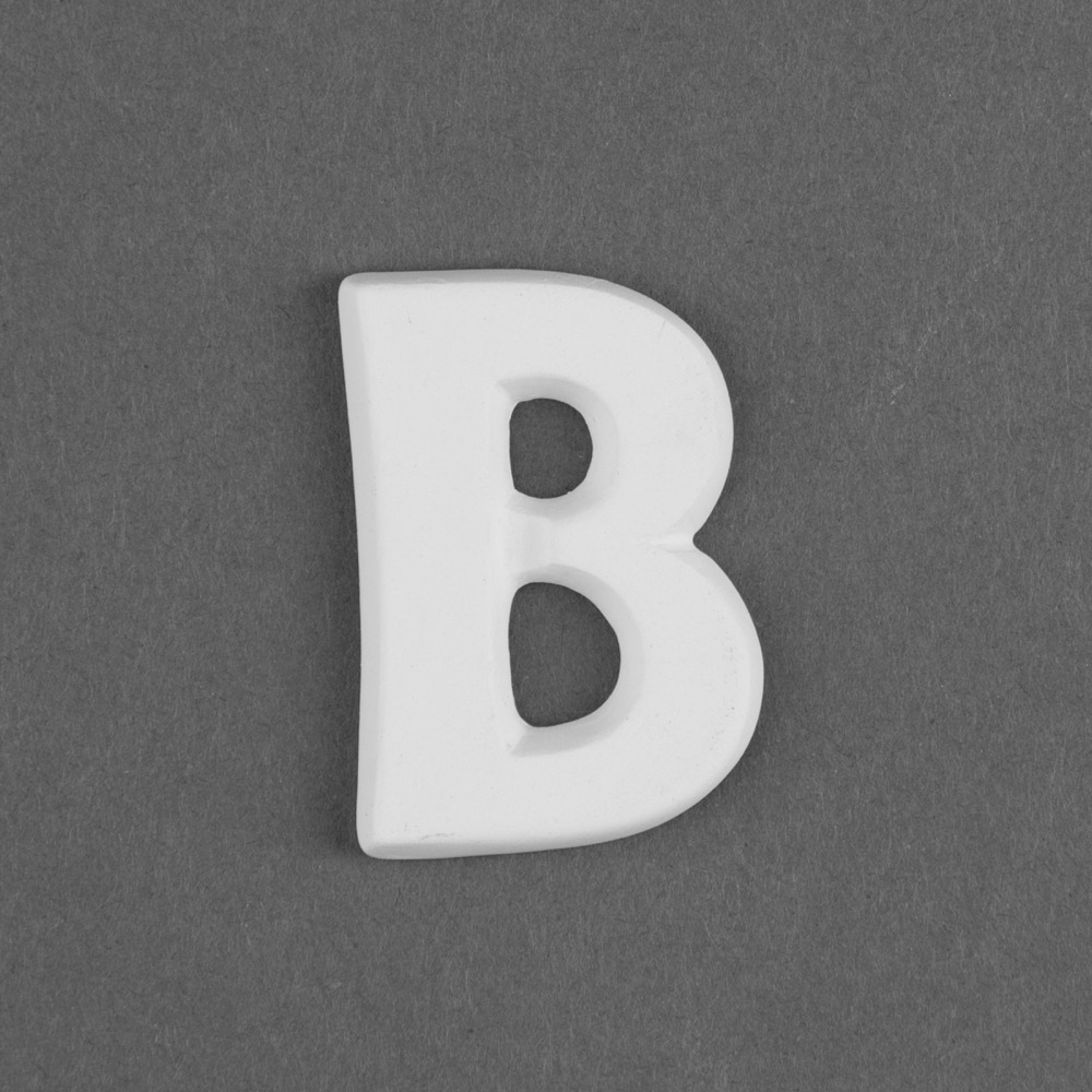 Buchstabe "B" l.3,5cm, h.4mm