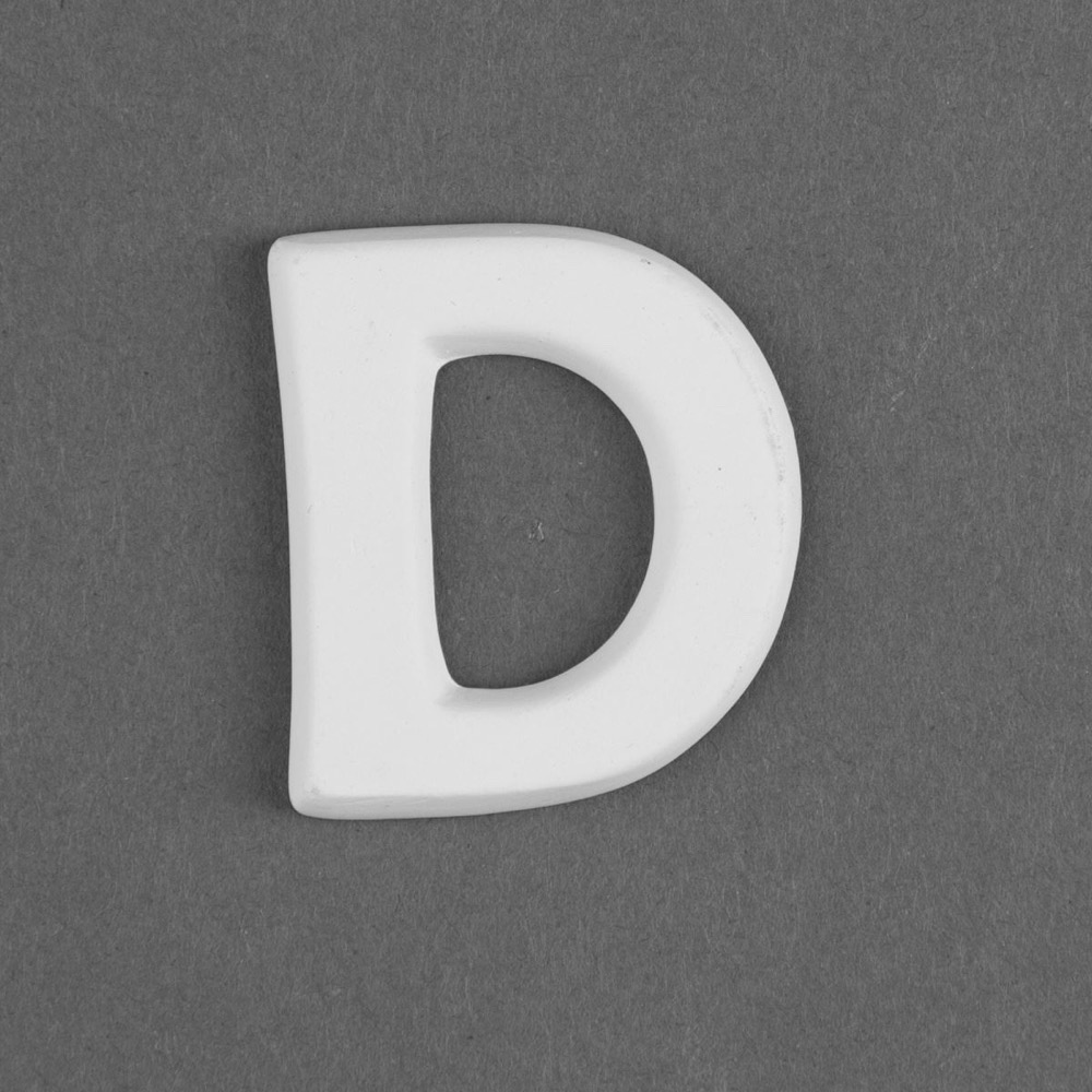 Buchstabe "D" l.3,5cm, h.4mm