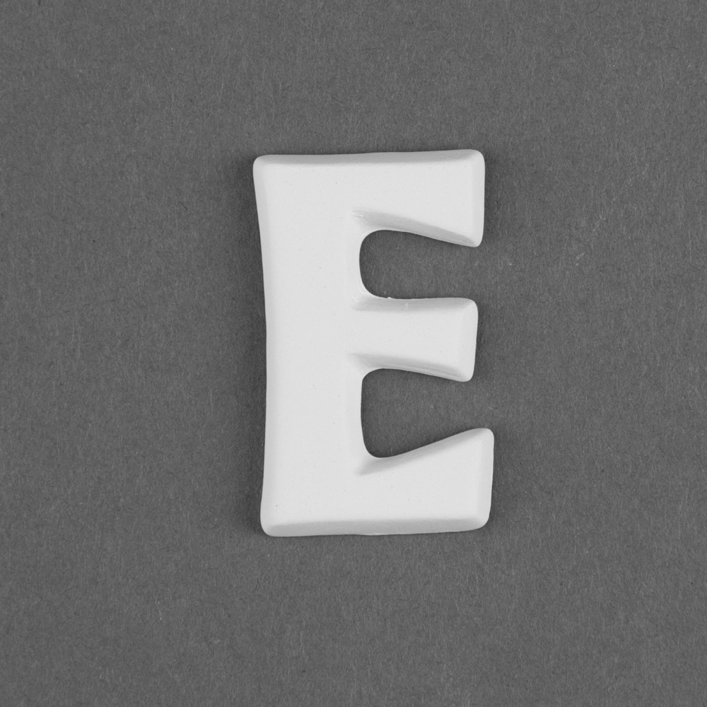 Buchstabe "E" l.3,5cm, h.4mm