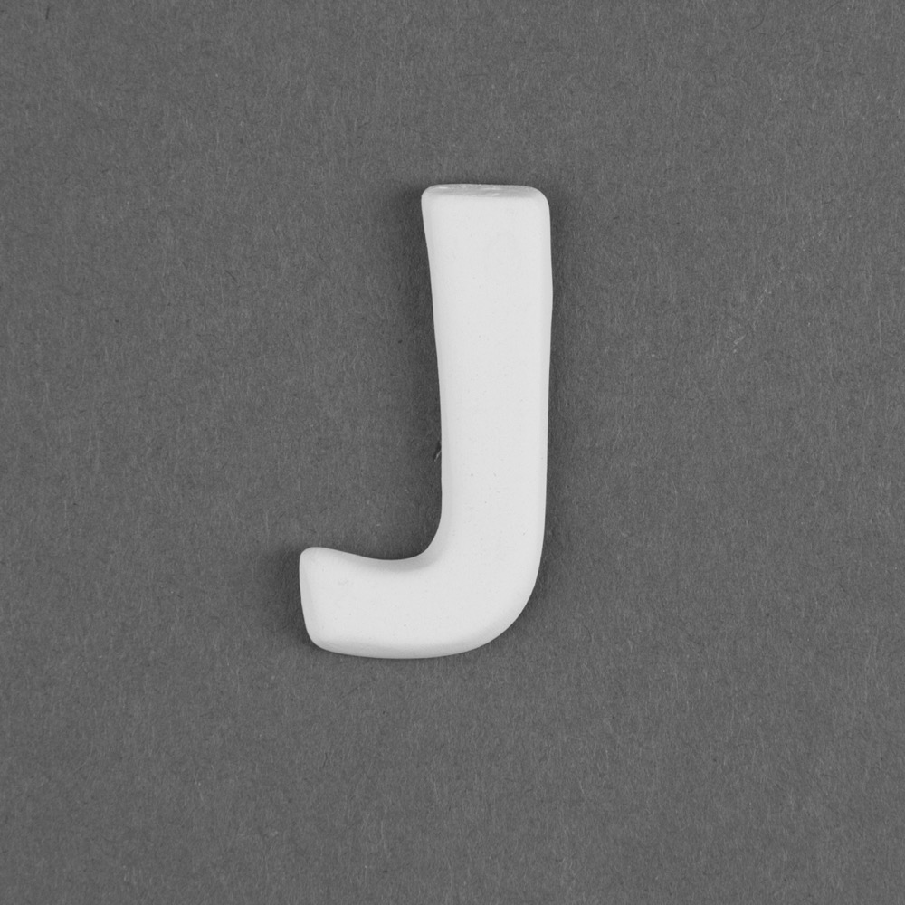 Buchstabe "J" l.3,5cm, h.4mm