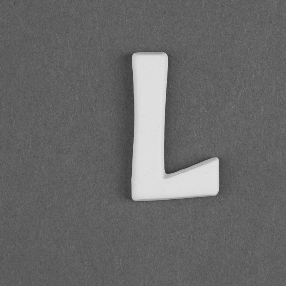 Buchstabe "L" l.3,5cm, h.4mm