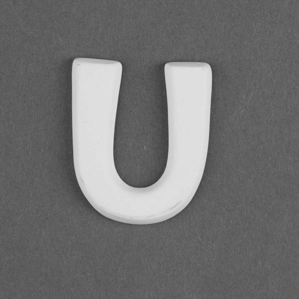 Buchstabe "U" l.3,5cm, h.4mm
